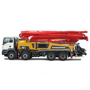 construction truck-mounted concrete pump