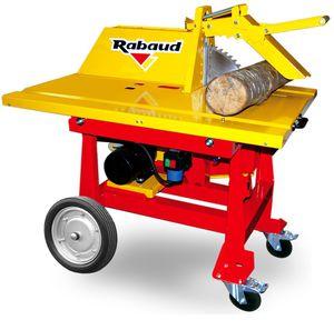 sliding table saw / wood / combustion engine / carbide blade