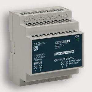 AC/DC power supply / regulated / DIN rail / single-phase