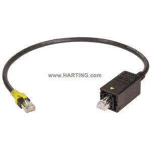 Ethernet cable harness / for telecommunication networks