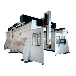 5-axis CNC machining center / universal / bridge / with fixed table