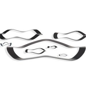 elastic washer / corrugated / plastic / steel