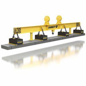 electromagnetic spreader beam / for long products / horizontal
