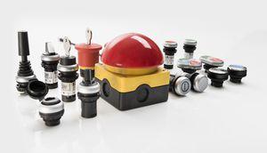single-pole push-button switch / electromechanical / momentary