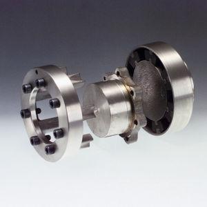 rigid coupling / for shafts / cast iron / torque