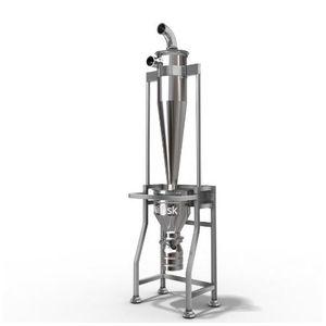 air separator / hazardous dust / vacuum / filter-less