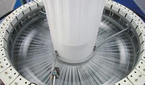 cotton fabric weaving machine / circular