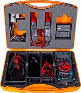 insulation resistance test kit / with multimeter / with data logger / with milliohmmeter