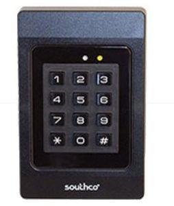 12-key keypad / wall-mounted / for access control