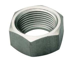 hexagonal locknut / stainless steel / brass