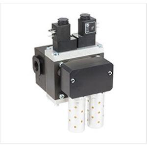 compressed air safety valve / 3/2 / pneumatic