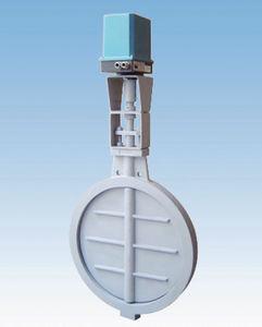 butterfly valve / electrically-operated / regulating / burner