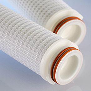 chemical product filter cartridge / depth / polypropylene