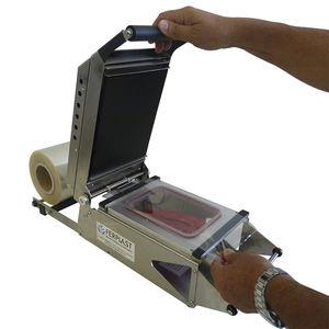 manual tray sealer / compact / for trays