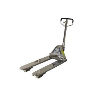 hand pallet truck / hydraulic / stainless steel / long-fork