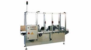 three-flap carton sealer / hot-melt glue / automatic