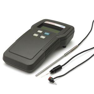 thermistor thermometer / digital / hand-held / high-accuracy