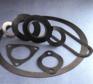 flat seal / circular / graphite