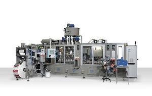 packaging line for the food industry / paper / automatic
