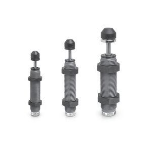 shock damper / hydraulic / steel / self-compensating