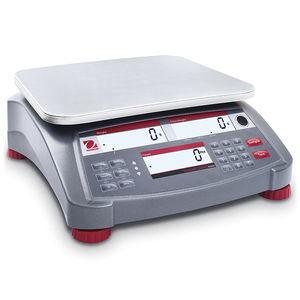 counting scale / with LCD display / stainless steel / industrial