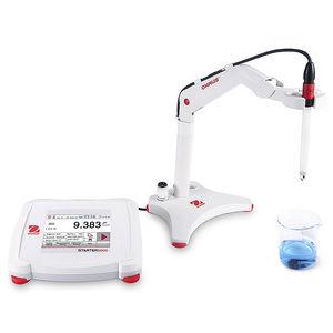 bench-top pH meter / laboratory / with LCD display