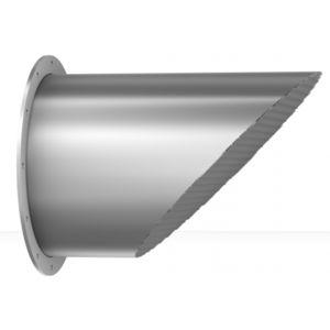 stainless steel pipe / for bulk materials