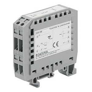 current loop analog signal transmitter / DIN rail / 4-20 mA