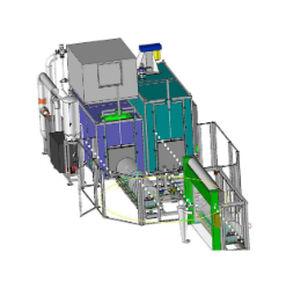 polymerization oven / chamber / forced convection / industrial