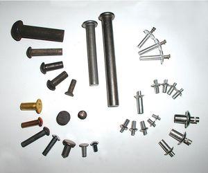 standard rivet / button head / aluminum / hollow