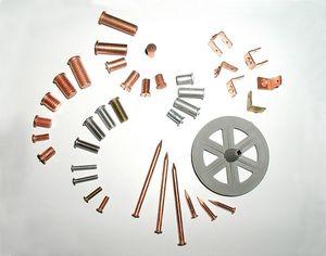 threaded stud / butt weld / steel