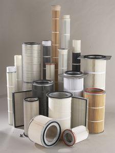 air filter cartridge / depth / PTFE / cellulose fiber