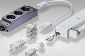 RF connector / rectangular / female / miniature