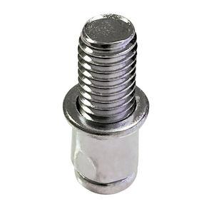 blind rivet bolt / flat-head / steel