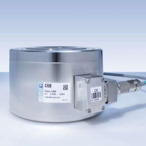 compression force transducer / canister / rugged / strain gauge