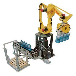 robotic loading cell / palletizing / depalletizing / for bottles