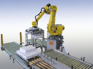 robotic palletizing cell / depalletizing / packaging / high-flexibility