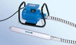 electromechanical vibrator / for concrete / vertical / compact
