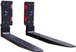 forklift truck pallet fork / scale