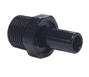 hose adapter / threaded / plastic