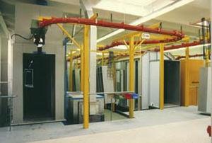 drying oven / curing / hook / electric resistance