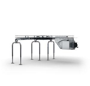 chain conveyor / for the food industry / horizontal