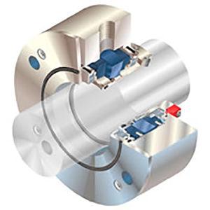 cartridge mechanical seal / bellows / for pumps / metal
