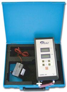 gas analyzer / oxygen / carbon dioxide / power