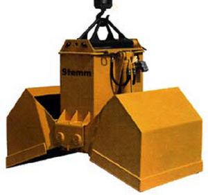 bulk material clam bucket