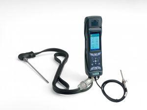 gas analyzer / flue gas / combustion / portable