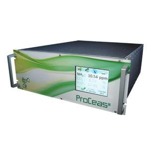 formaldehyde analyzer / gas / concentration / benchtop