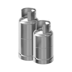 storage bottle / gas / stainless steel