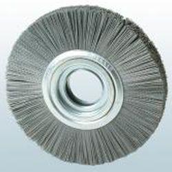circular brush / weld cleaning / cleaning / deburring