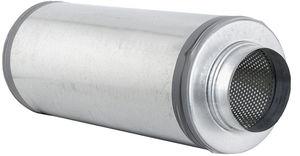 exhaust silencer / for air ducts / for pipework / tubular